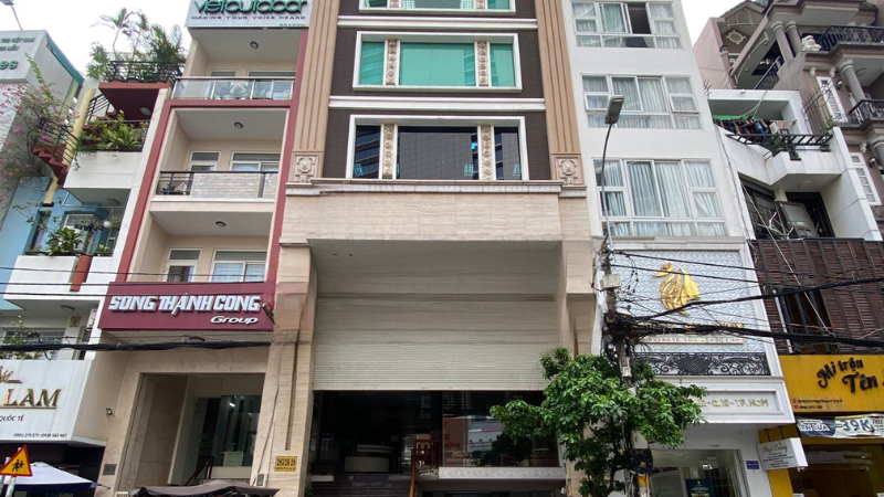 Vị trí toà nhà Mộc Gia Cách Mạng Tháng 8